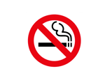 No smoking sign